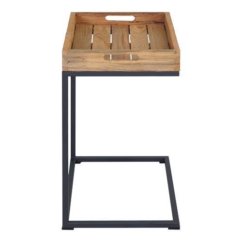 C Tray Reclaimed Teak Tray Table