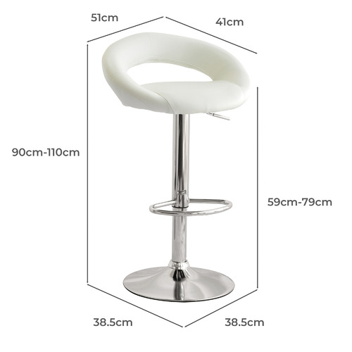 Thule Faux Leather Adjustable Barstools