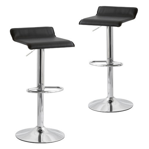 Aerglo Faux Leather Adjustable Barstools