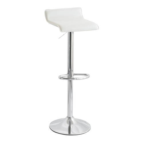 Aerglo Faux Leather Adjustable Barstools