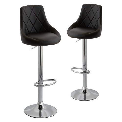 Cassini Faux Leather Adjustable Barstools