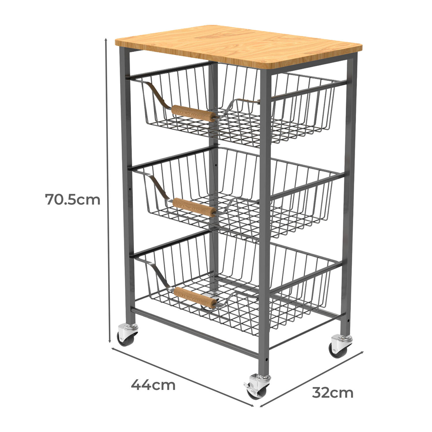 Brook Kitchen Trolley