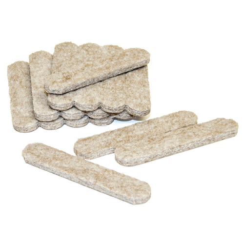 16 Piece 6.7cm Felt Floor Protector Pads