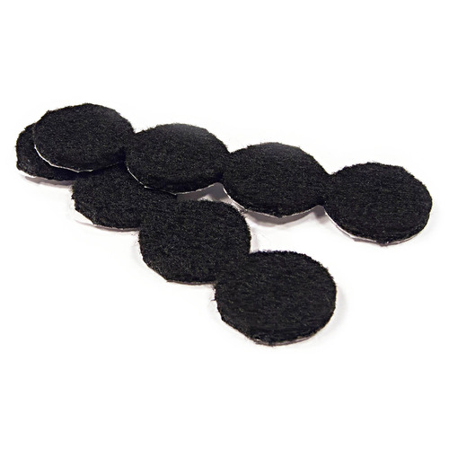 16 Piece 2.5cm Felt Round Floor Protector Pads