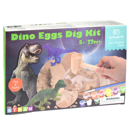 Tookyland Dinosaur Egg Dig Kit Temple & ster