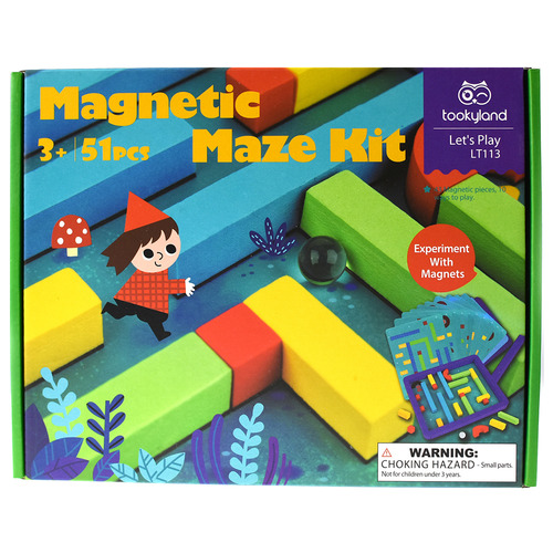 Tookyland 51 Piece Magnetic Maze Puzzle