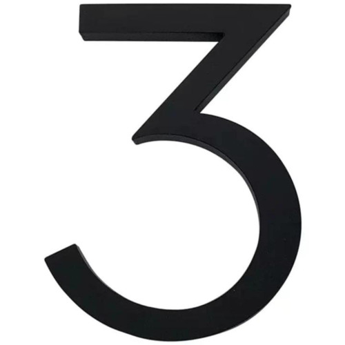 Aluminium Floating House Number