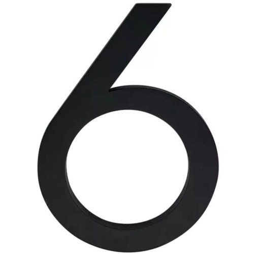 Aluminium Floating House Number