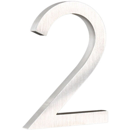 Aluminium Floating House Number