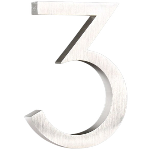 Aluminium Floating House Number