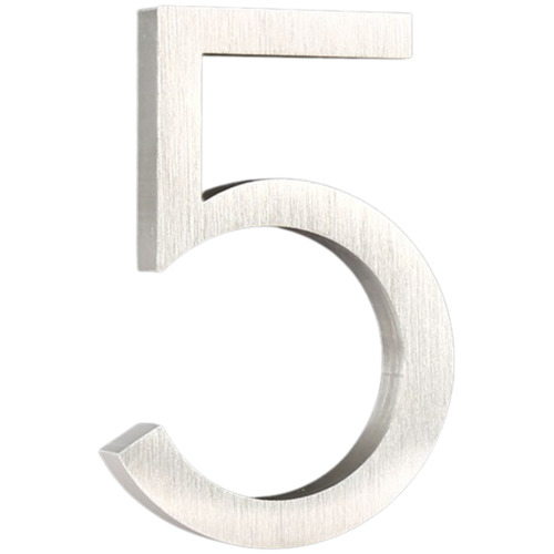 Aluminium Floating House Number