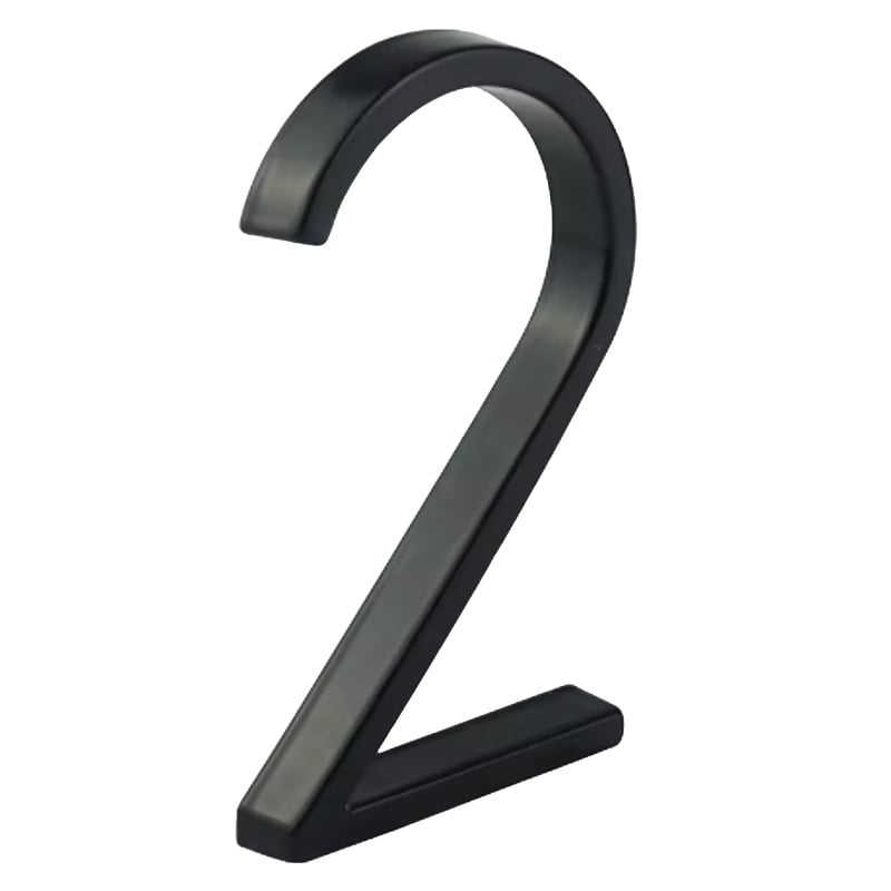 Zinc Alloy Floating House Number