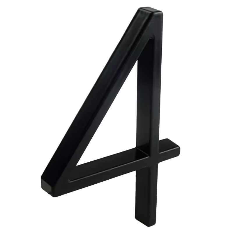 Zinc Alloy Floating House Number