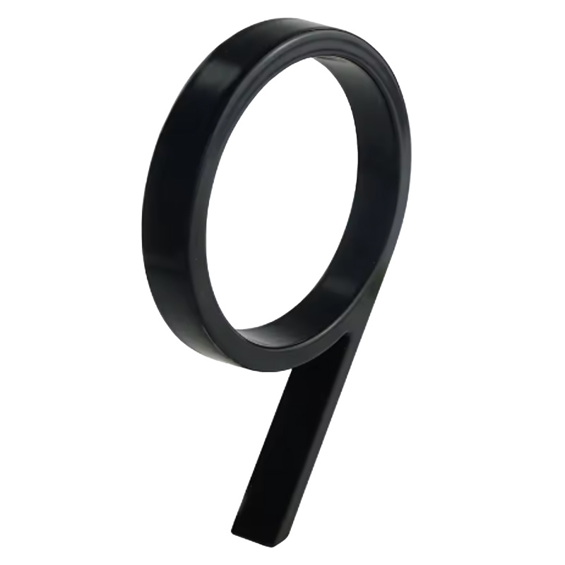 Zinc Alloy Floating House Number