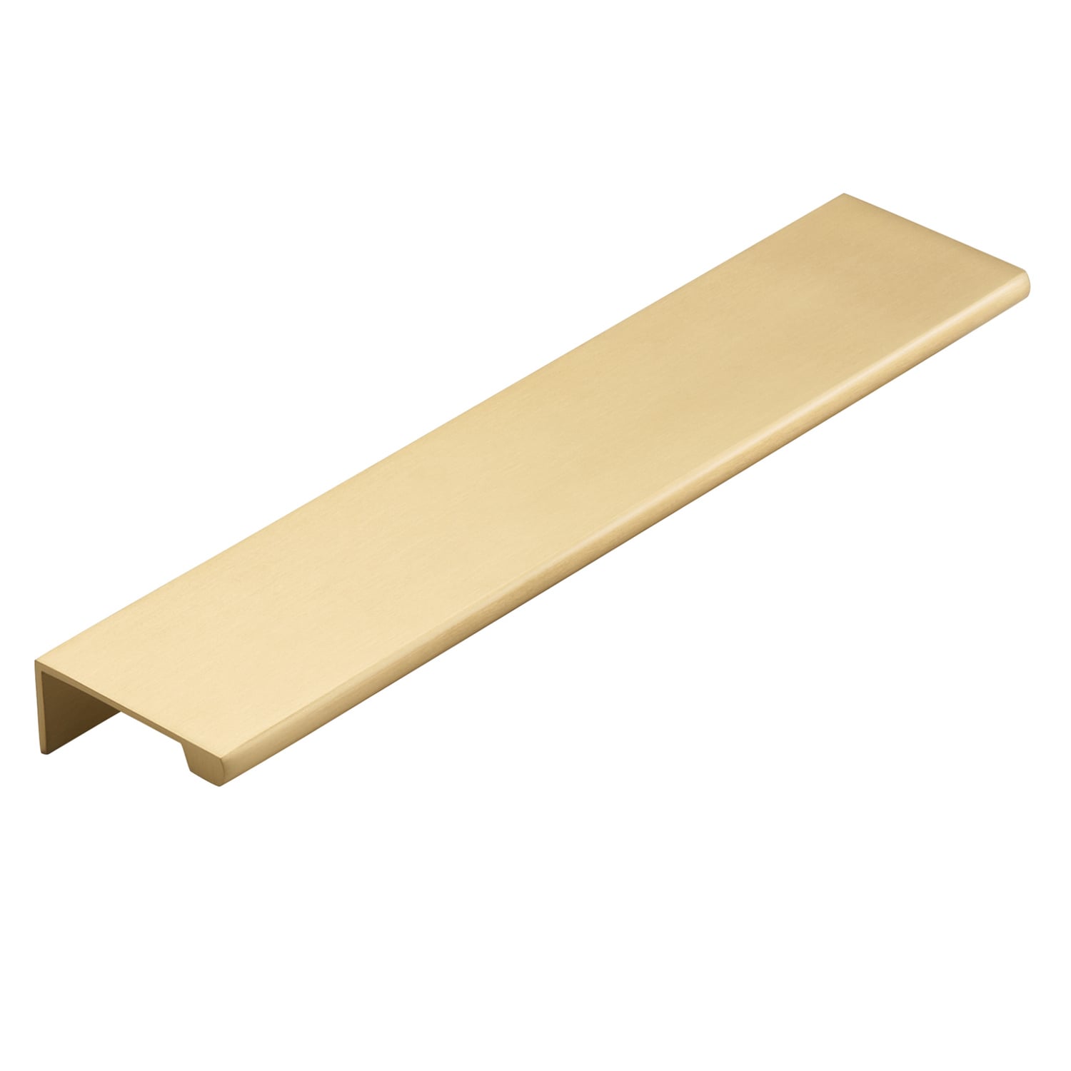 Clovelly Brass Lip Cabinet Handle