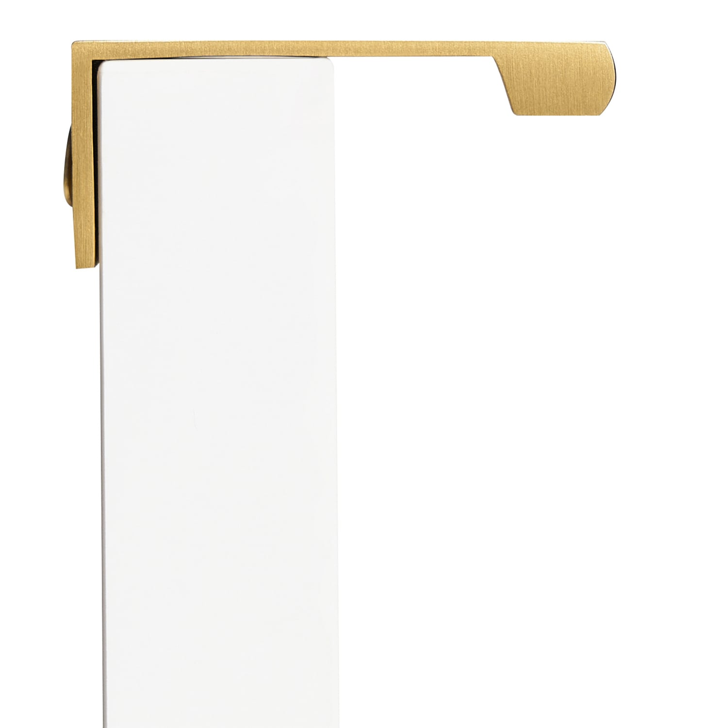 Clovelly Brass Lip Cabinet Handle