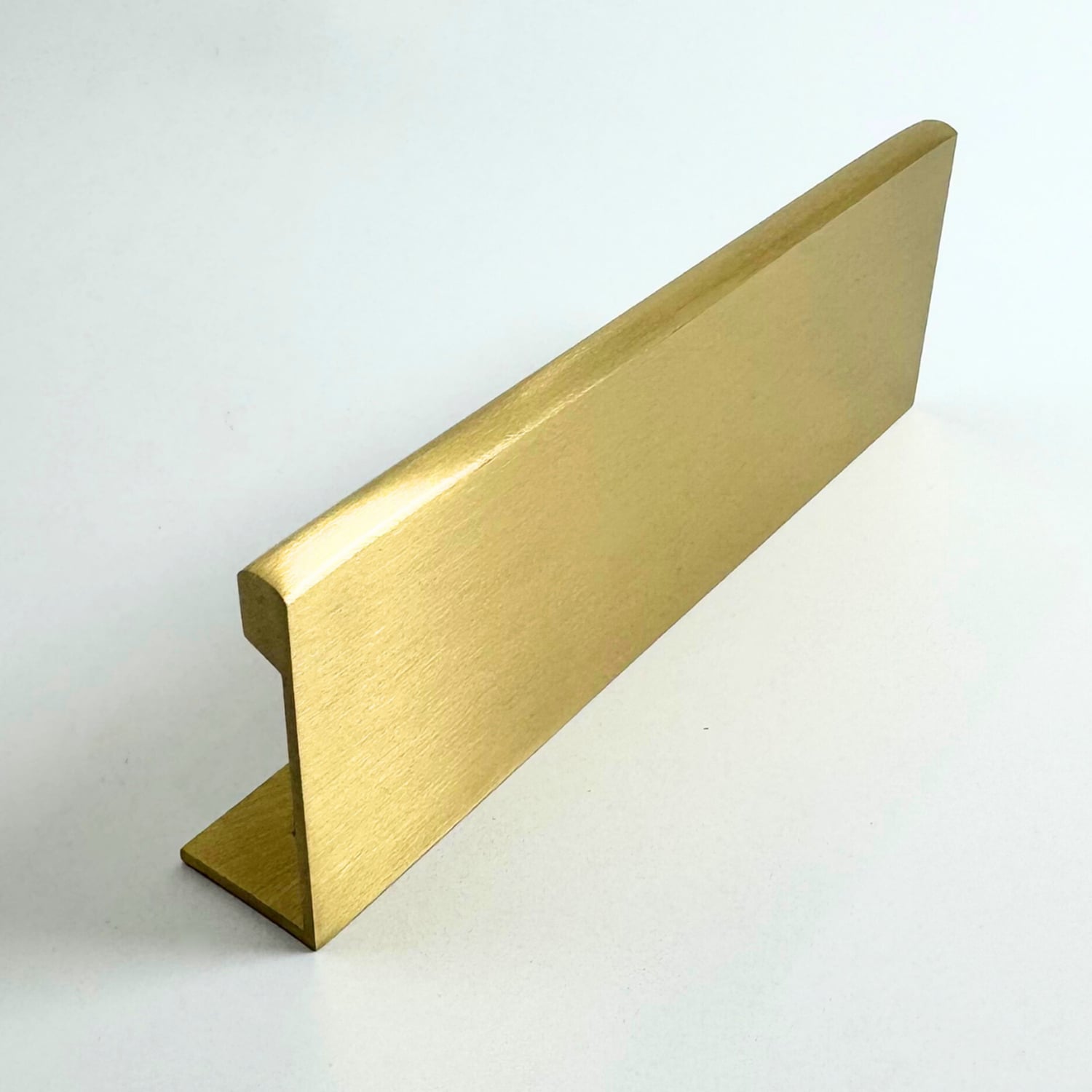 Clovelly Brass Lip Cabinet Handle