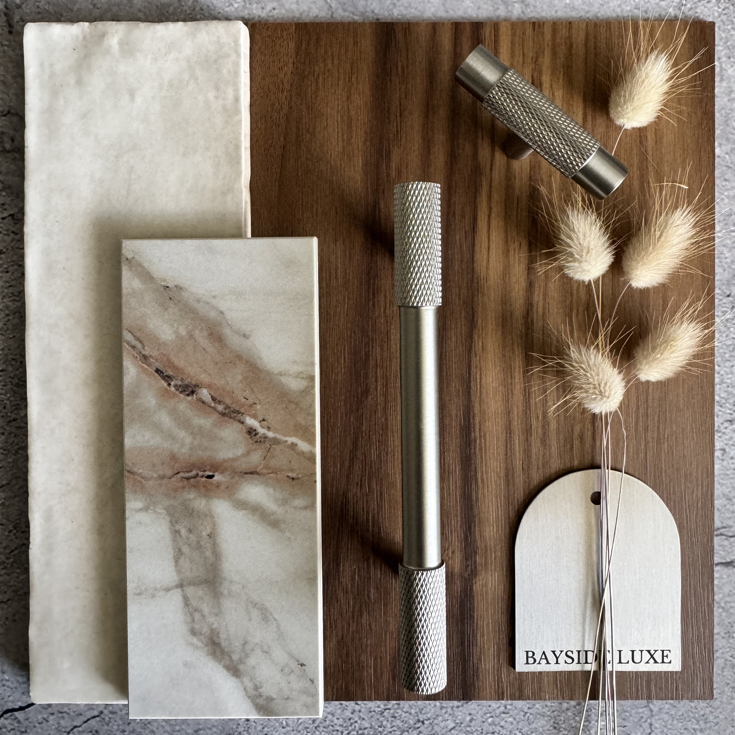 Brighton Brushed Nickel Bar Cabinet Handle