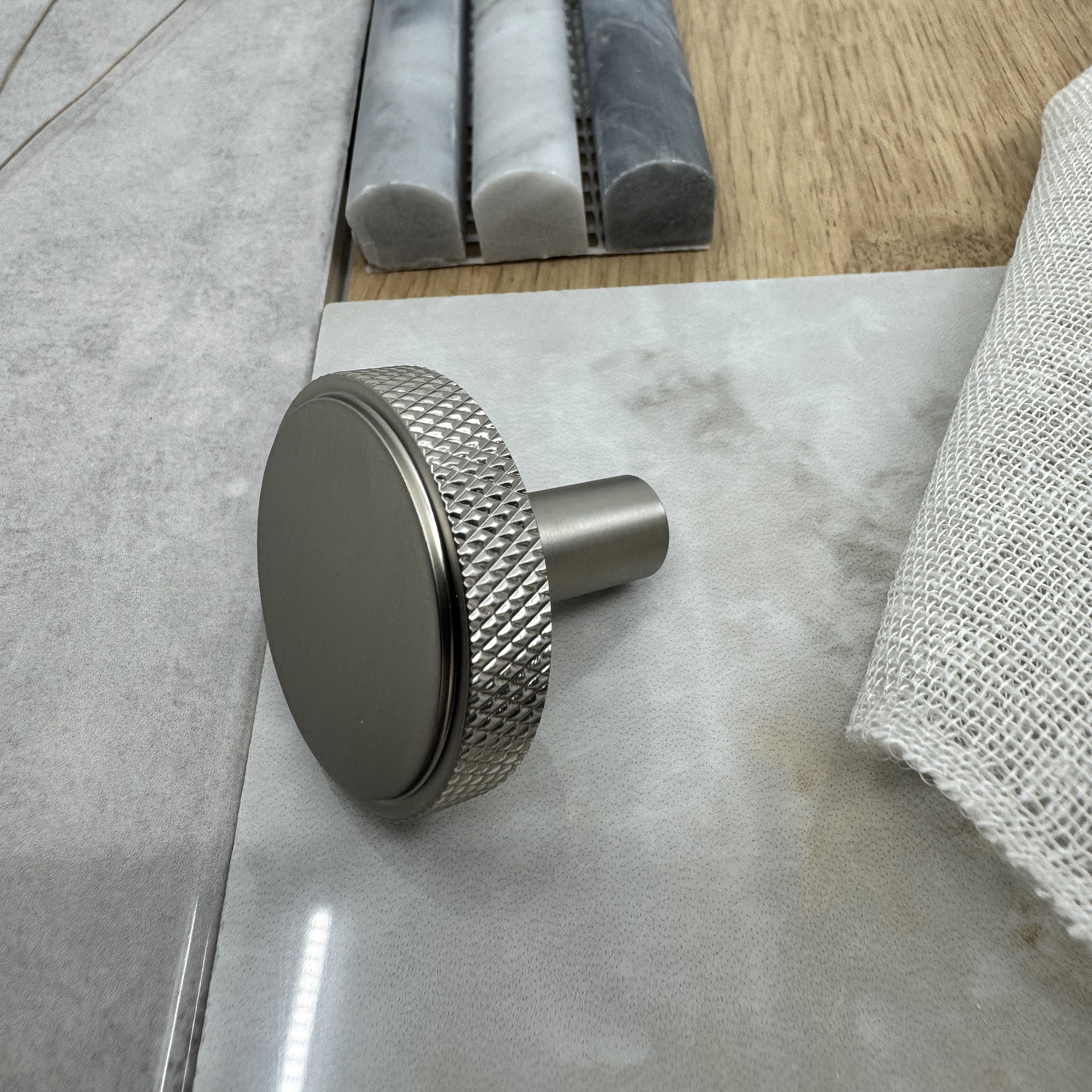 Brighton Brushed Nickel Round Knob