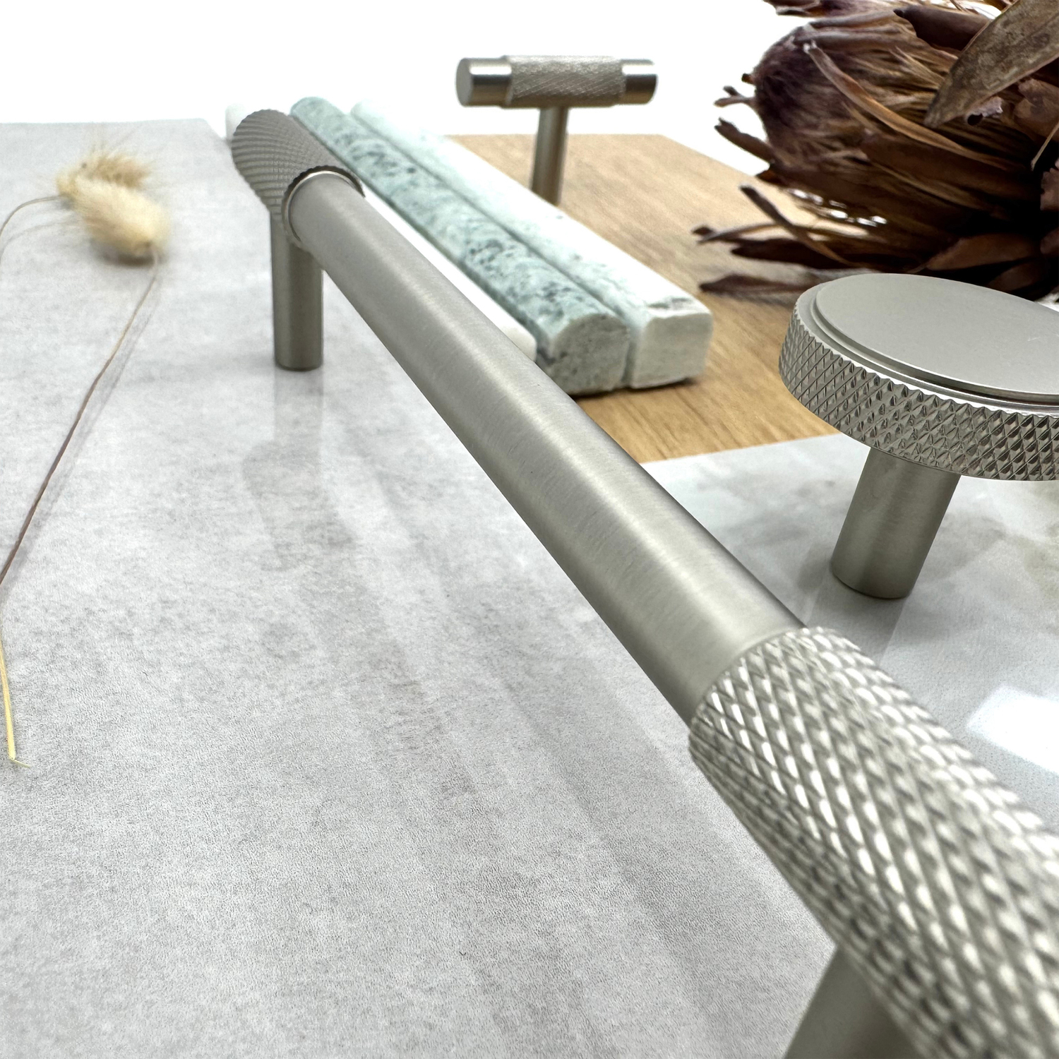 Brighton Brushed Nickel Bar Cabinet Handle