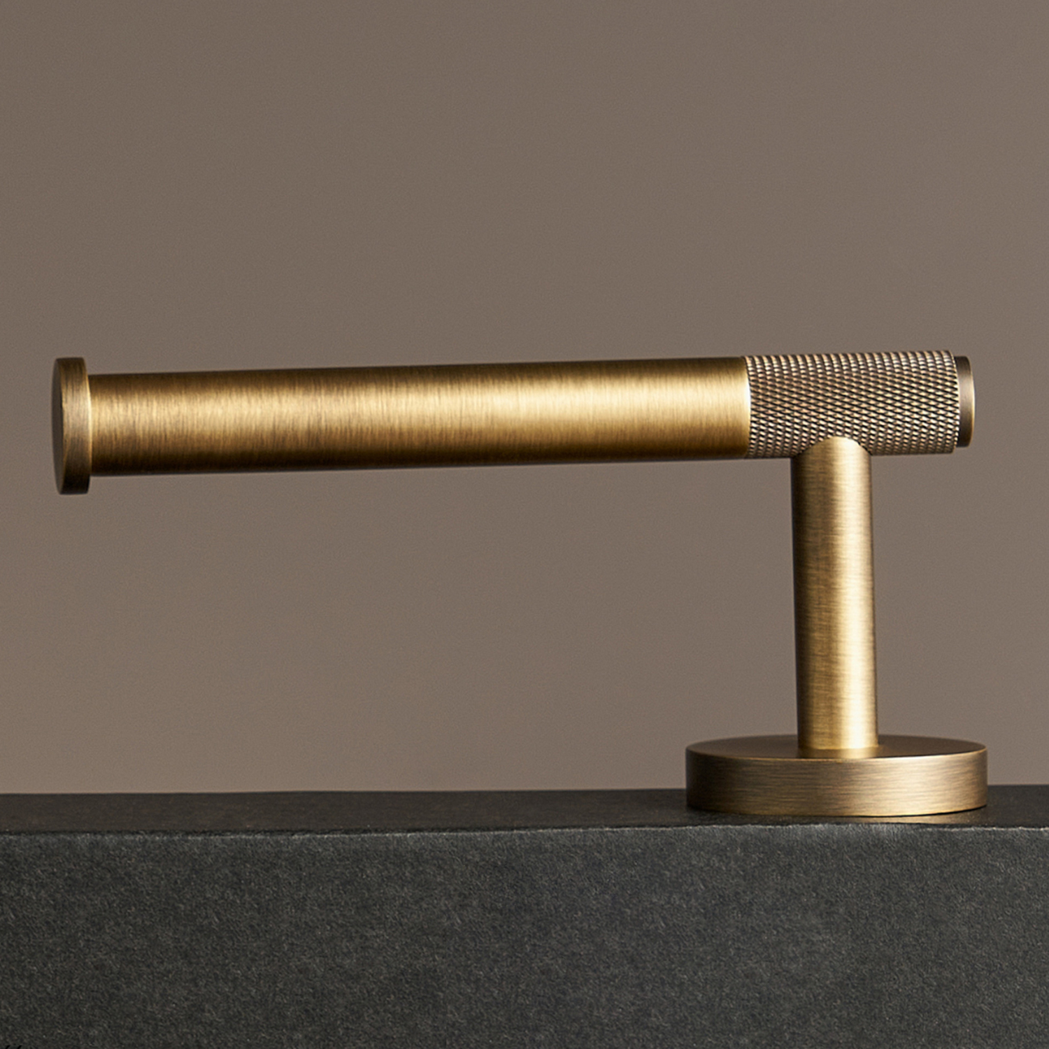 Mosman Brass Toilet Roll Holder