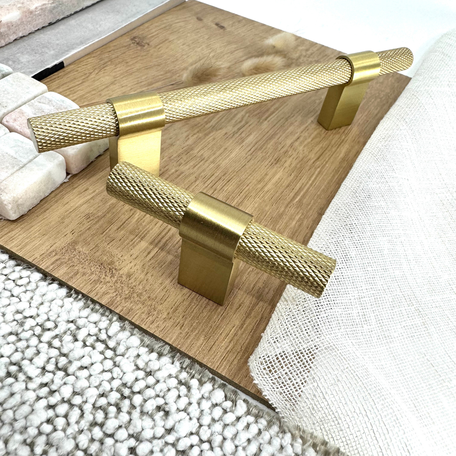 Scarborough Brass T-Bar Knob