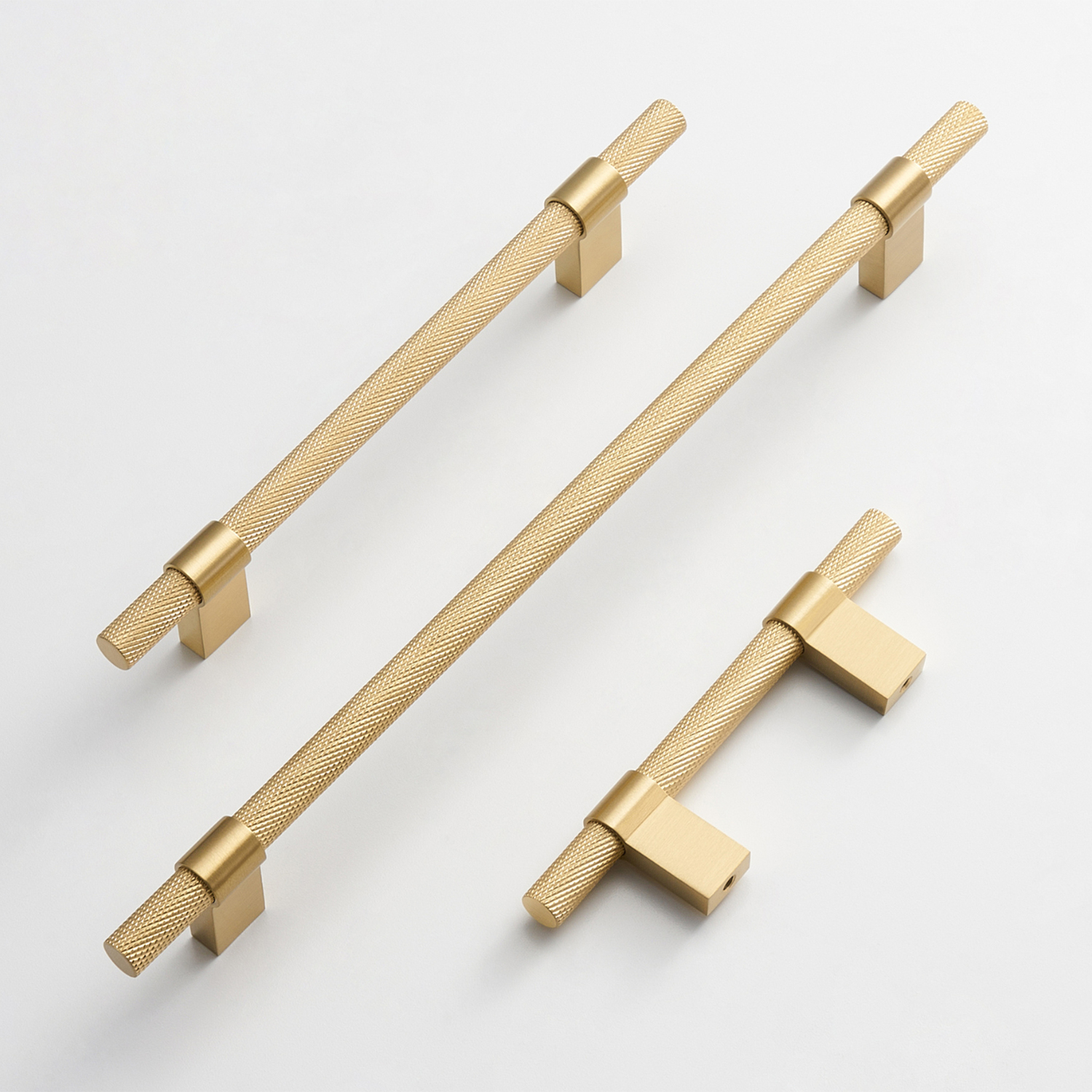 Scarborough Brass Bar Cabinet Handle