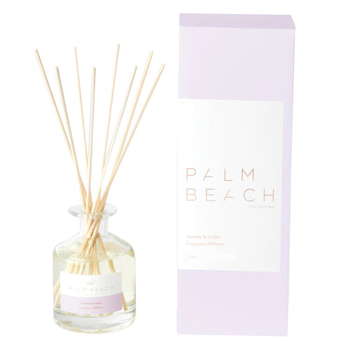 50ml Jasmine & Cedar Fragrance Diffuser Temple & ster