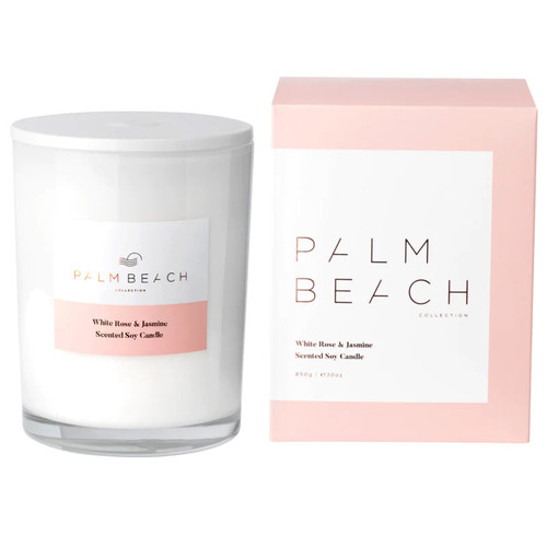 850g White Rose & Jasmine Soy Candle