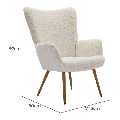 Mirabella Boucle Armchair