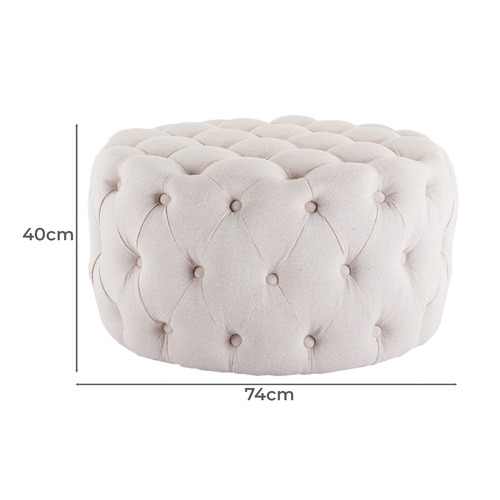 Eloise upholstered Ottoman