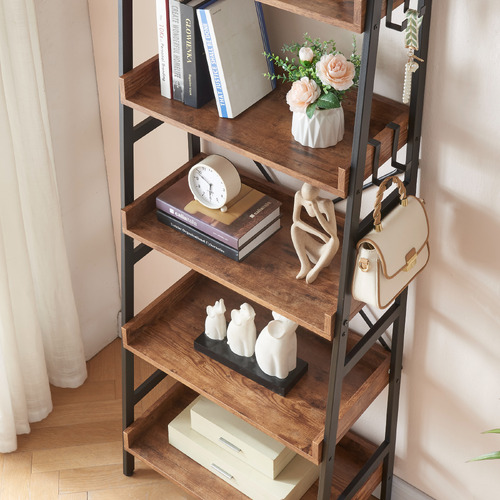 Cassington_Home Humphrey 5 Tier Ladder Shelf Temple & ster