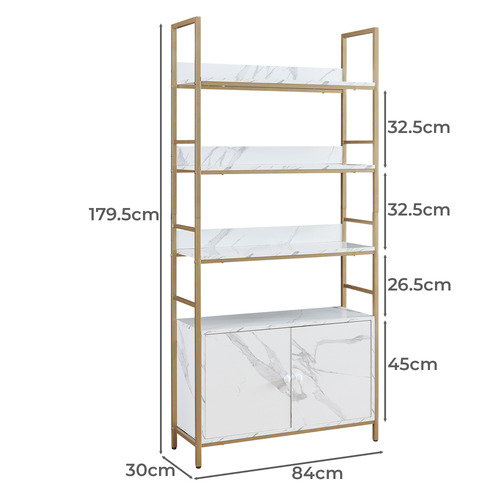 Heron 2 Door Shelving Unit