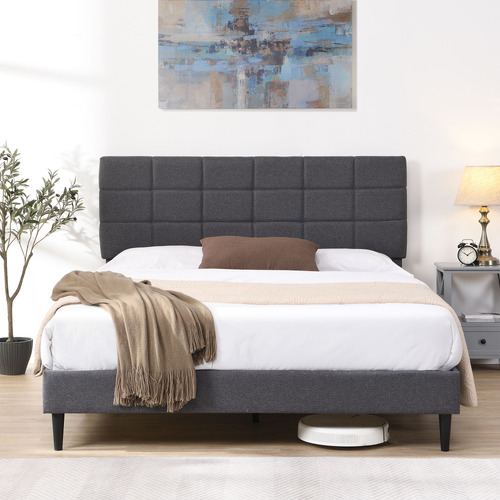 Hebe Upholstered Platform Bed