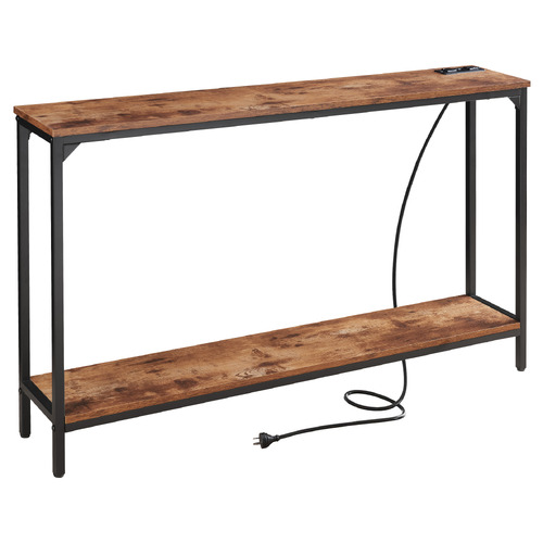 Ciaran Console Table with Charging Station