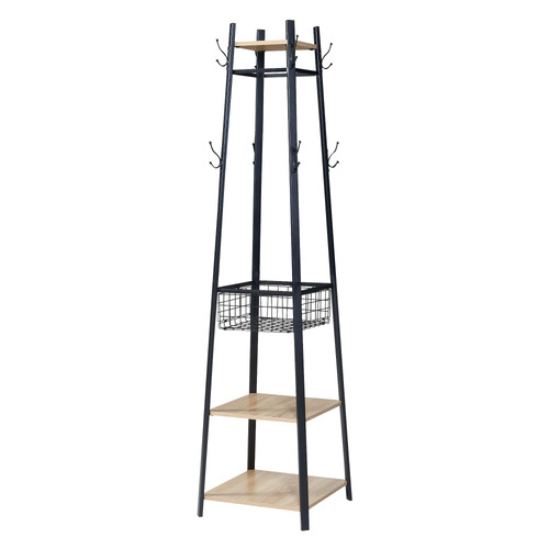 Reigh 3 Shelf Coat Rack