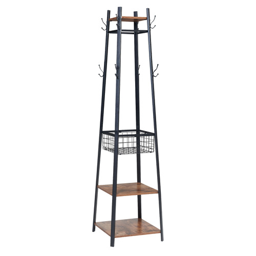Reigh 3 Shelf Coat Rack