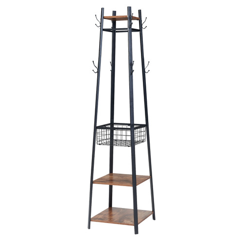 Reigh 3 Shelf Coat Rack