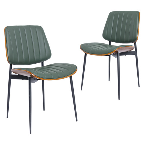 Moore Faux Leather Dining Chairs