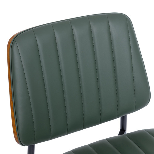 Moore Faux Leather Dining Chairs