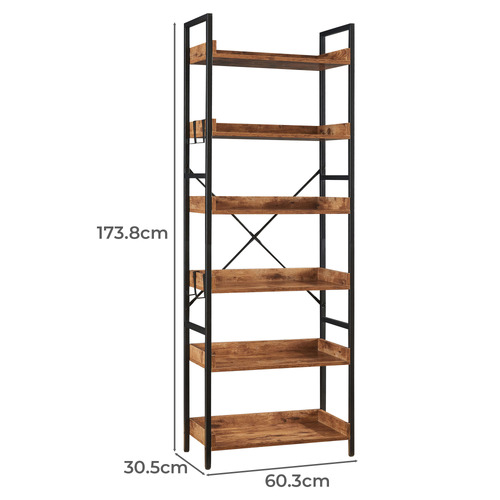 Lorenzo 6 Tier Shelving Unit