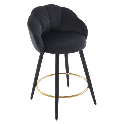 Quinn Velvet Bar Stools