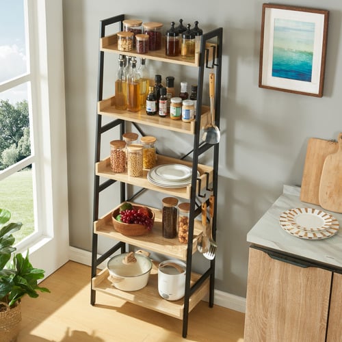 Humphrey-5-Tier-Ladder-Shelf