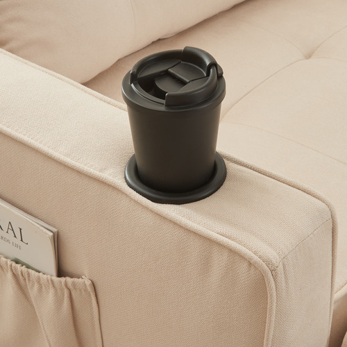 Luna Upholstered Single Futton Sofa Bed