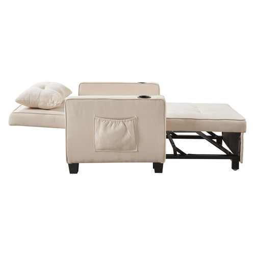 Luna Upholstered Single Futton Sofa Bed