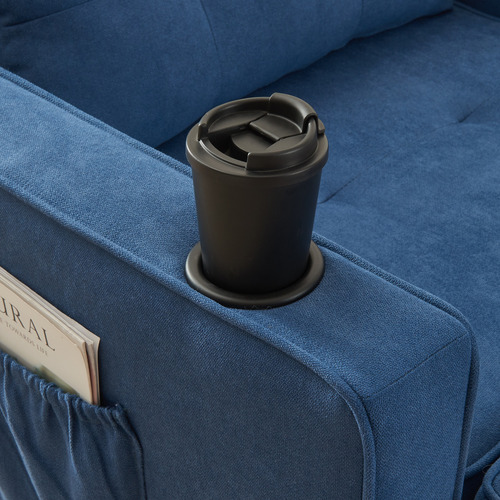 Luna Upholstered Single Futton Sofa Bed