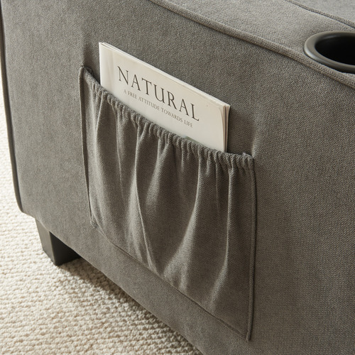 Luna Upholstered Single Futton Sofa Bed