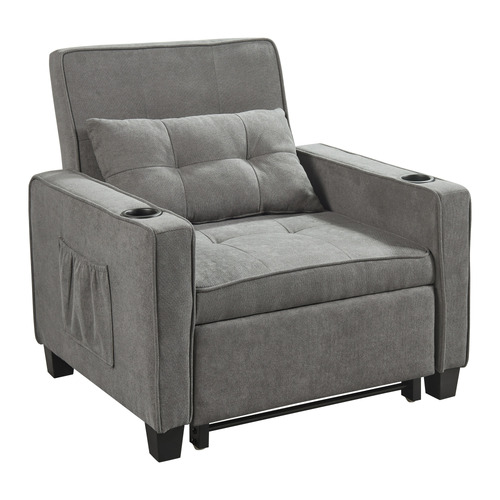Luna Upholstered Single Futton Sofa Bed
