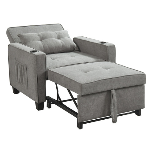 Luna Upholstered Single Futton Sofa Bed