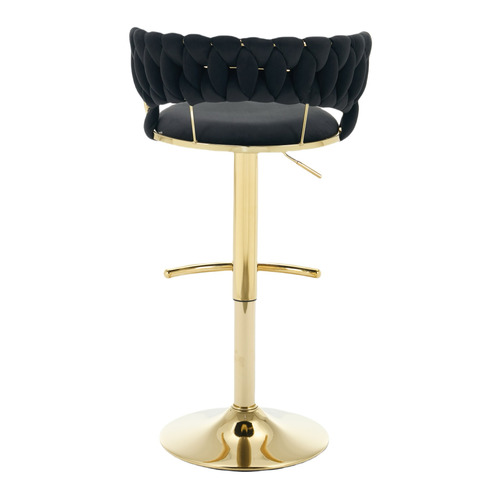57cm Lennyn Adjustable Velvet Bar Stools